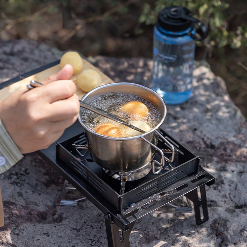 S369 Outdoor Stainless Steel Sierra Bowl 600ml Large Capacity Picnic