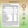 NEWMANITY Multivitaminas Mushroom Blend - 300 Cápsulas de Hongos Adaptógenos