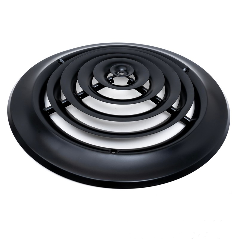 Fits 10 Inch Neck Air Duct | Steel Round Air