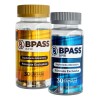 Kit Bpass Dorado Y Azul 30 Caps Bpri Suplemento Antes