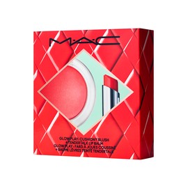 맥 노 워크 올 글로우 플레이 키트 핑크 MAC No Work All Glow Play Kit Pink, 글로우 플레이 텐더토크 립 밤 + 글로우 플레이 쿠션 블러쉬 × 1세트