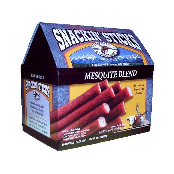 Hi Mountain Jerky Mesquite Blend Snackin' Stick Kit