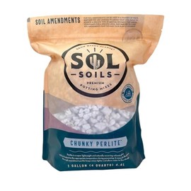 Sol Soils Chunky Perlite Soil Amendment (1 Gallon)