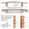 KOOFIZO 10 Pack 3 Inch Oil Rubbed Bronze Kitchen Cabinet