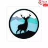 Rosa Talent Deer in the Mountains - 3D Painting Set.