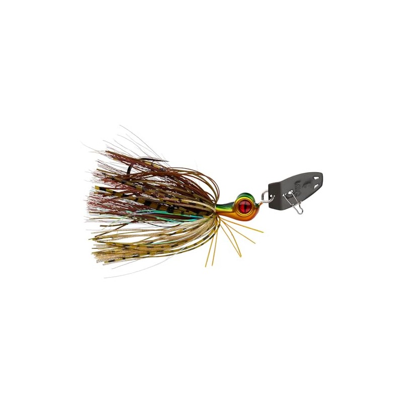 GUNKI Boomer Blade Jig Chatter Bait, 10 g, Gold Perch