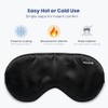 Soft Travel Sleep Eye Mask, Compact Lightweight Accessory for Travel
