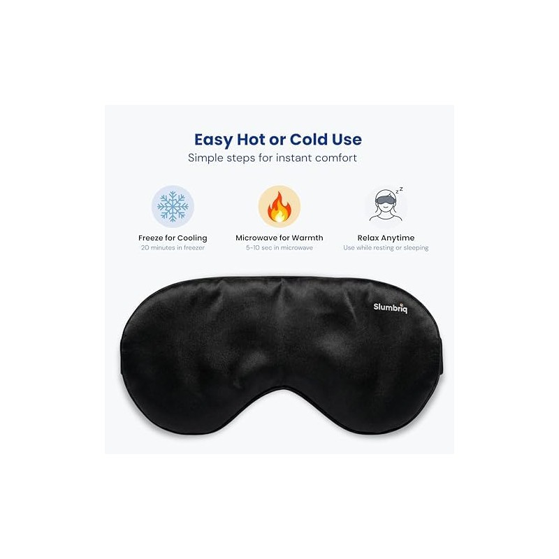 Soft Travel Sleep Eye Mask, Compact Lightweight Accessory for Travel
