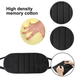 Airplane Foot Rest, LiFiYiRc Comfortable Leg Foot Hammock Airplane Travel Essentials, Long Flight Essentials, Portable Thickened Memory Foam Foot Sling for Air Plane Travel or Office, Pink