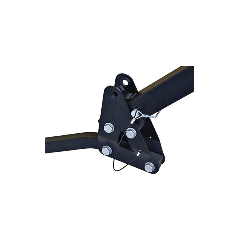 Swagman Trailhead 4 Folding Hitch Mount Bike Rack, Black, Medium
