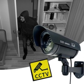 Rotating Dummy Security Camera CCTV Model Special Offer 2ea