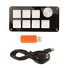 USB Mini 7 Key Keypad with Knob Custom Programming Hot