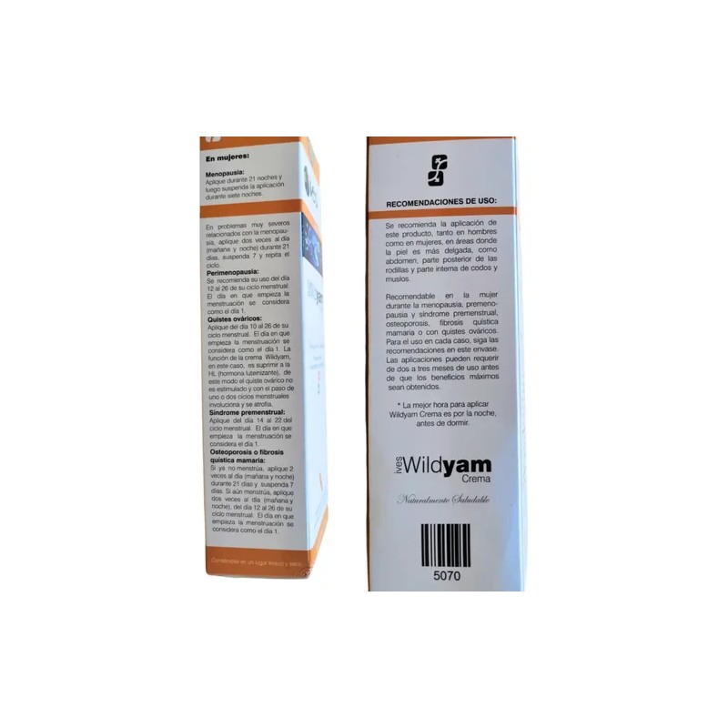 Camote Silvestre Crema Ives Evolution México Wild Yam 2 Pack