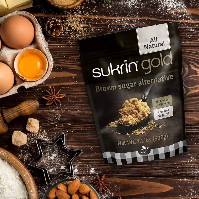 Sukrin Gold All Natural Brown Sugar Alternative 250g Twin Pack