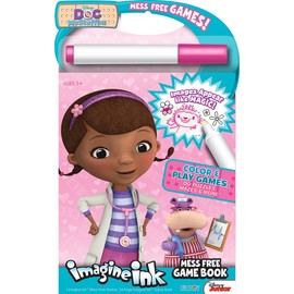 Bendon Publishing Doc McStuffins Imagine Ink Mess Free Game Book