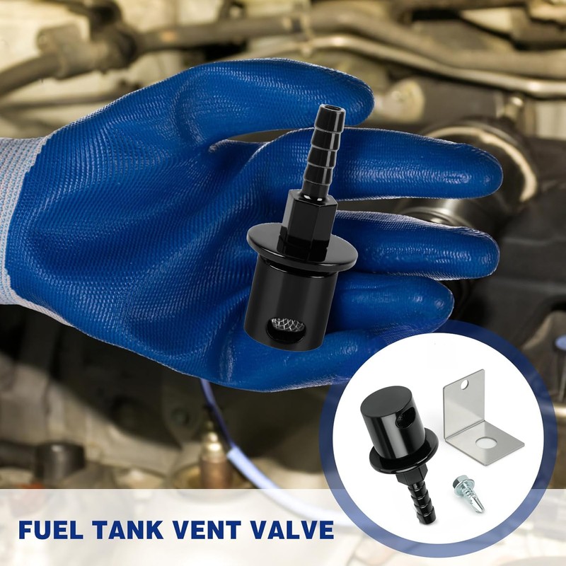 Baieasy Remote Mount Fuel Tank Vent Valve Kit, 5/16" Barb