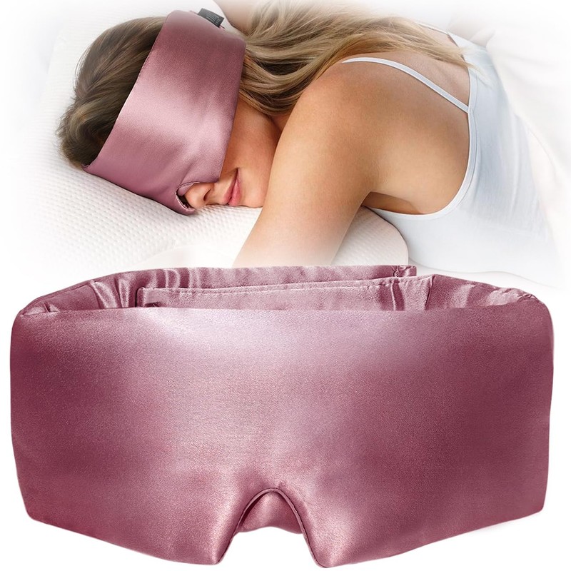 YFONG 1 Pack Cordless Heated Eye mask + 1 Pack