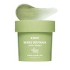 Holy Basil Bubble Deep Mask, Clay Wash-Off Pack for Pores and Blackheads, (90g / 3.17 oz)