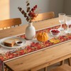 Larponder Fall Pumpkin Fruit Table Runner for Thanksgiving, Harvest Decor
