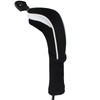 Andux Long Neck Golf Hybrid Club Headcovers with Interchangeable Number