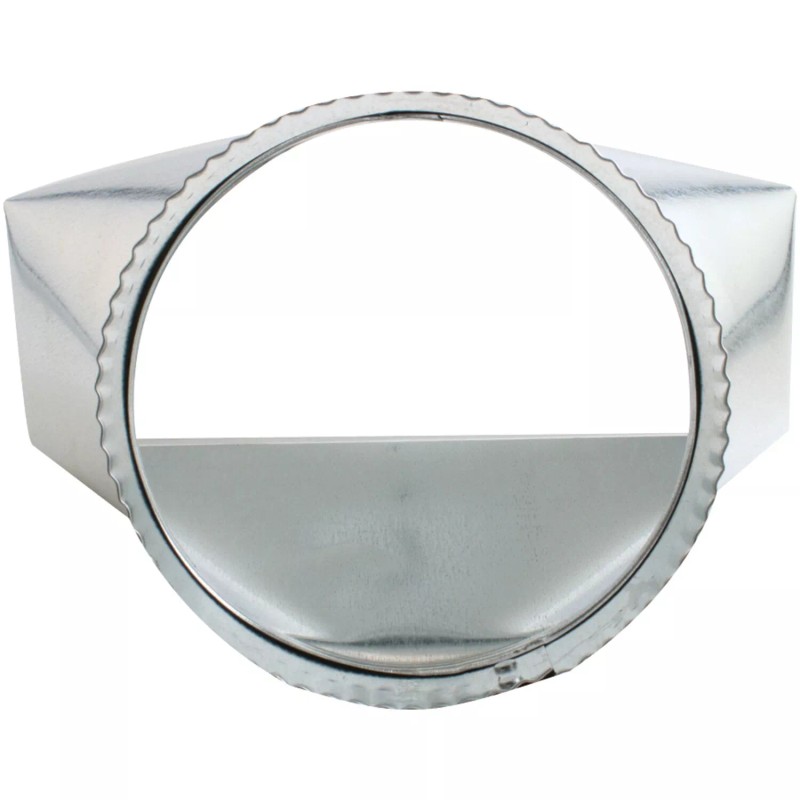 Deflecto® DEFLECTO DGT36 Galvanized Round Transition (6 Inch)