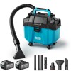 Seesii Wet Dry Vac cordless, 2.6 Gallon Small Shop Vacuum