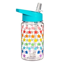 Sass & Belle Rainbow Stars Drink Up Water Bottle