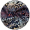 S&W SHLAX&WING Mens Paisley Pocket Squares XL Large for Wedding