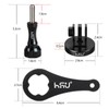 HSU Aluminium Tripod Mount Adapter with Screw for GoPro, Tripod
