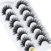 False Eyelashes 6D Artificial Eyelashes Set, Reusable Natural Eyelashes (G886)