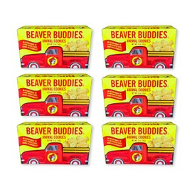 Buc-ee's Beaver Buddies Animal Cookies Pack of 6