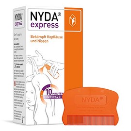 NYDA express Läusemittel - schnell und effektiv gegen Kopfläuse und Nissen, 50 ml