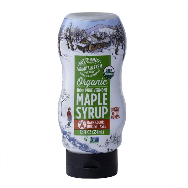 Butternut Mountain Farm 100% Pure Organic Maple Syrup From Vermont,