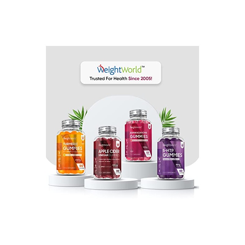 Ashwagandha Gummies 1200mg - 120 Vegan Gummies - 2 Months