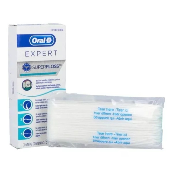 Oral-B Super Floss Hilo Dental ( 10 Cajas )