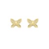 Carissima Gold Women's 9 ct Yellow Gold Butterfly Stud Earrings