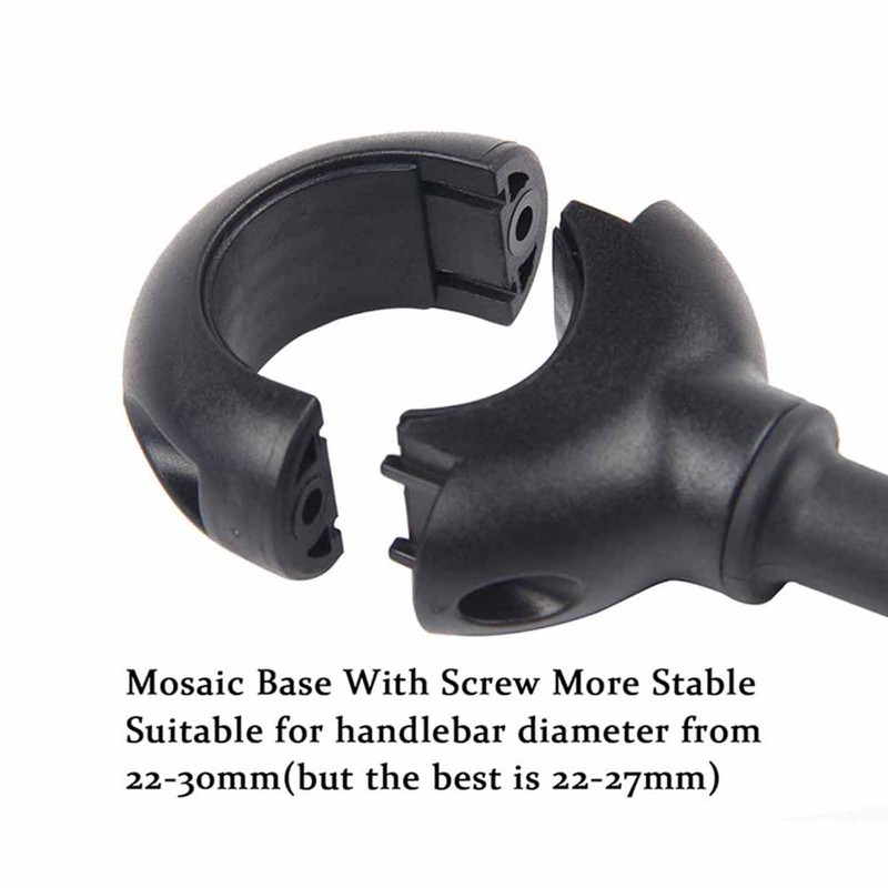 Bike Bicycle Rearview Mirror Handlebar Adjustable Mirror Rear Back View