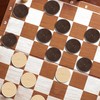 48 Chess Pieces, Backgammon Board Game, Educational Lady Game, Round