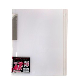 コクヨ(KOKUYO) ポケットブック ノビータ 表紙・チャック付1ポケット 中4ポケット A4 透明 ラ-N205T