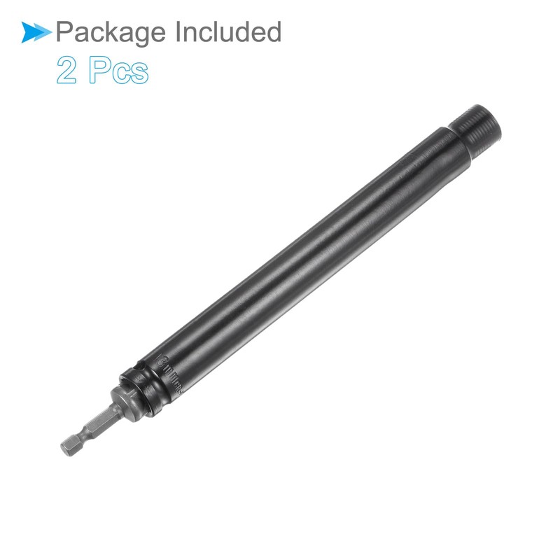 CoCud Extra Long Hollow Socket, 13mm Size 200mm Length 1/4"
