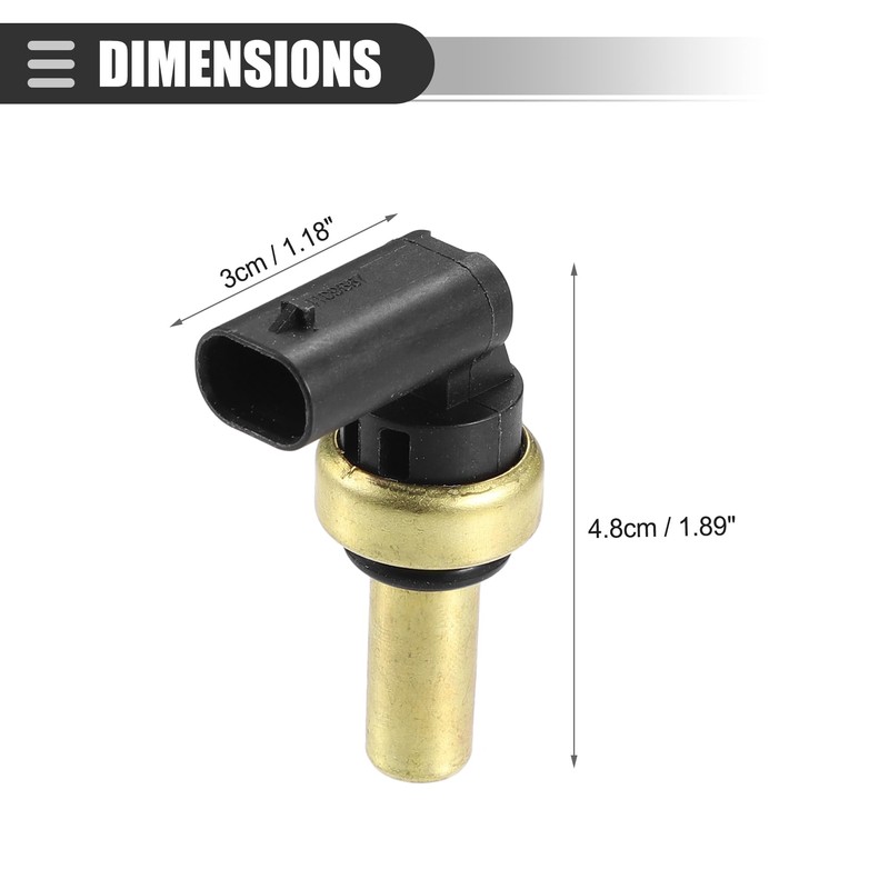 QUARKZMAN Engine Coolant Temperature Sensor for Buick Encore No. 12641073