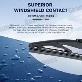 Geartronics For TOYOTA 2013-2018 RAV4 10" REAR BACK WINDOW WIPER BLADE 85242-42040