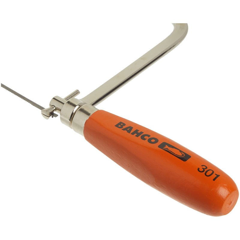 Bahco 301 Coping Saw, 1 Piece,Red,165 mm
