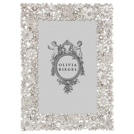 Olivia Riegel Silver Everleigh 5x7 Frame (r) - 4x6