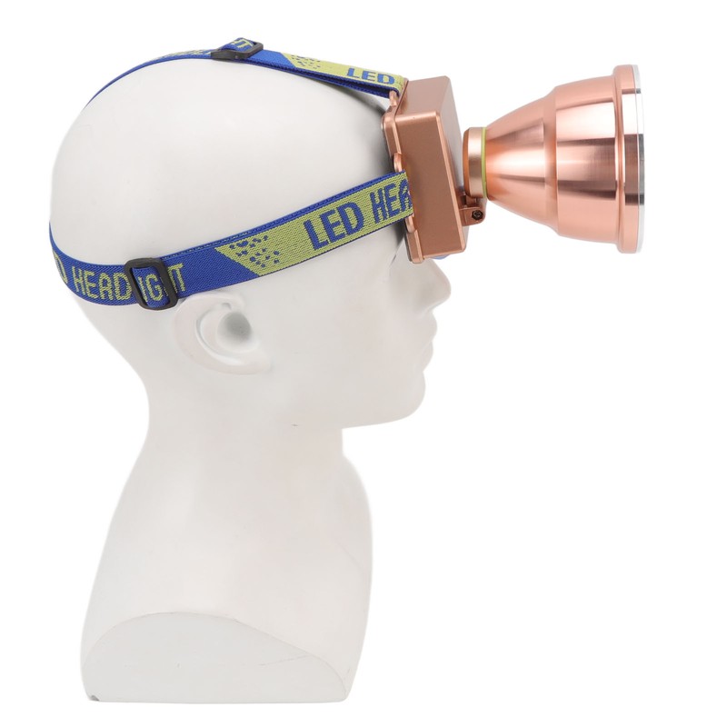LED Torch Headlamp High Light Beam USB Charging 4800MAH Miner