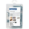 fischer Meister-Box PowerFast II Chipboard Screw, Presorted Assortment Box with