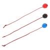 Totority 3pcs Portable Snooker Chalk Holder Durable Rubber Billiards Accessory