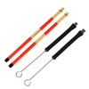 Drum Brush Bamboo Stick Set Soft Handle Easy to Play