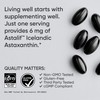 Sports Research Triple Strength Astaxanthin Supplement (6mg) with Organic Coconut
