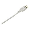 BUFFALO BSTAPST2610WH 2-Pin Power Tap, 6 Count, Standard, 3.3 ft